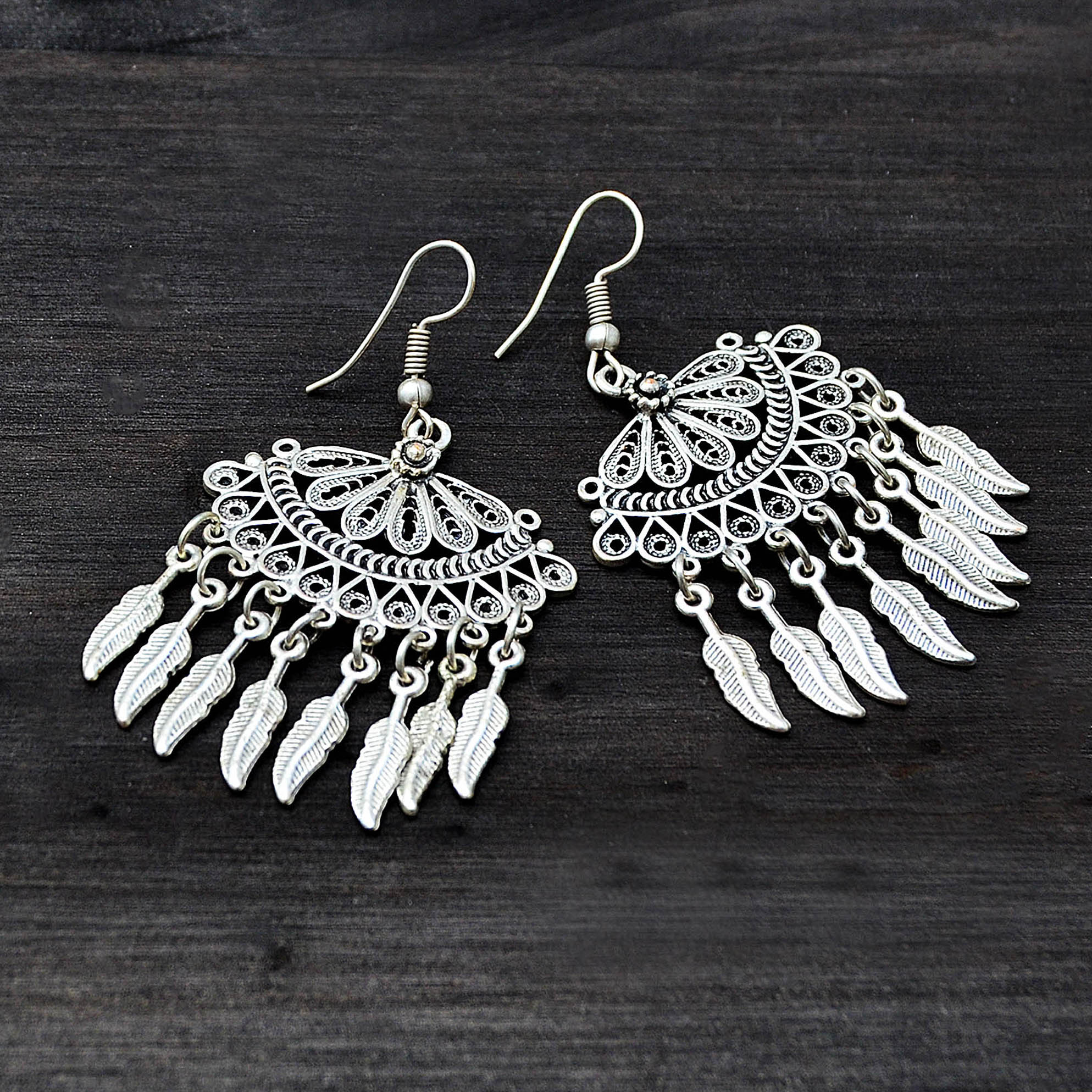 Turkish chandelier earrings
