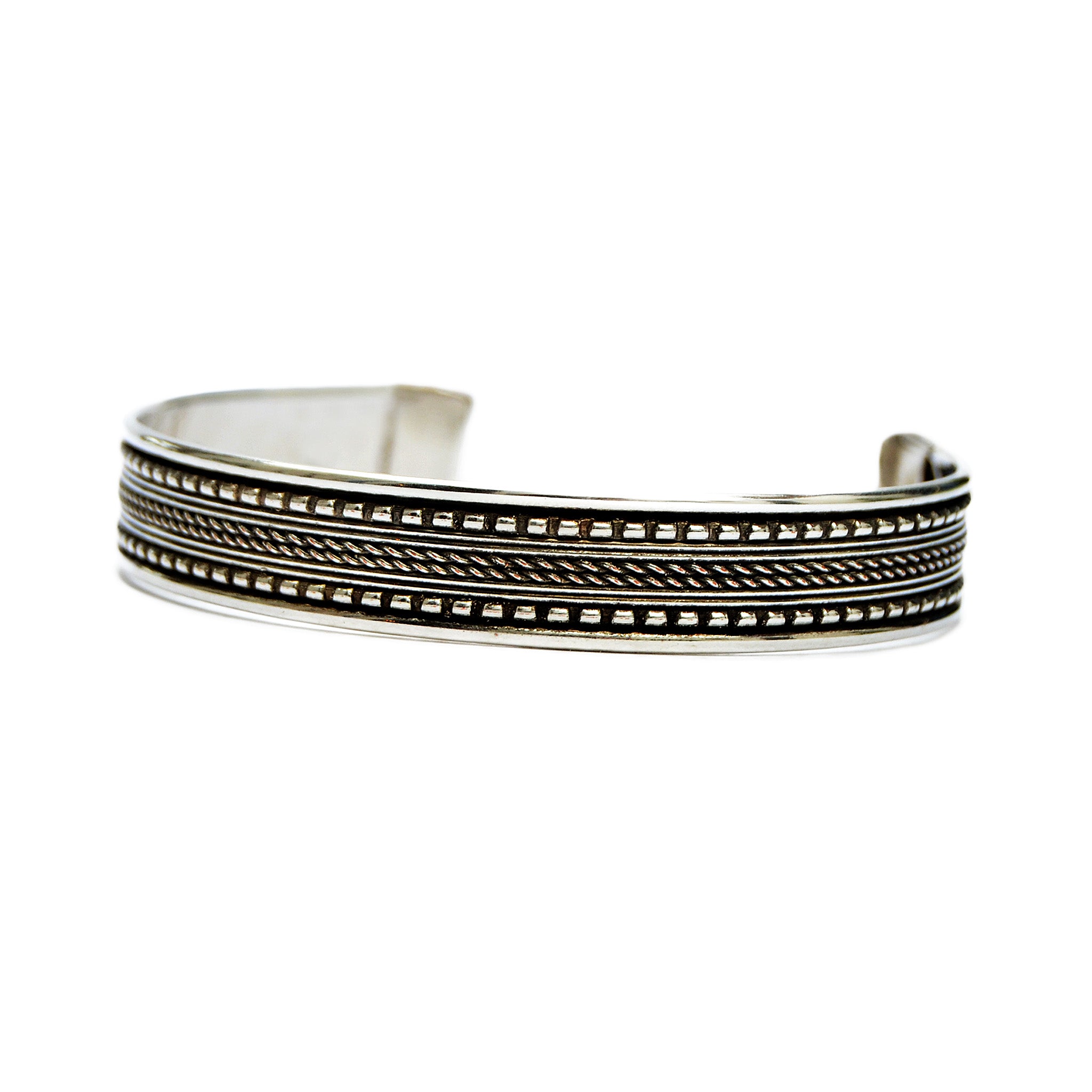 Unisex silver bracelet