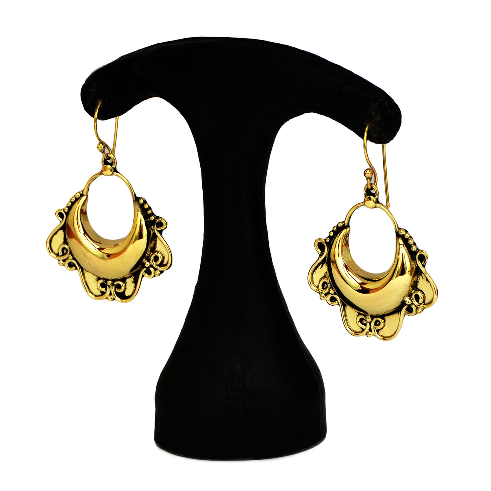 Gold banjara earrrings