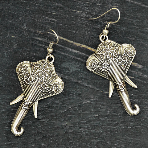 Asian Elephant Earrings