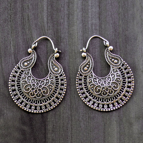 Gypsy ornate earrings