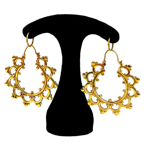Rajasthani mandala earrings