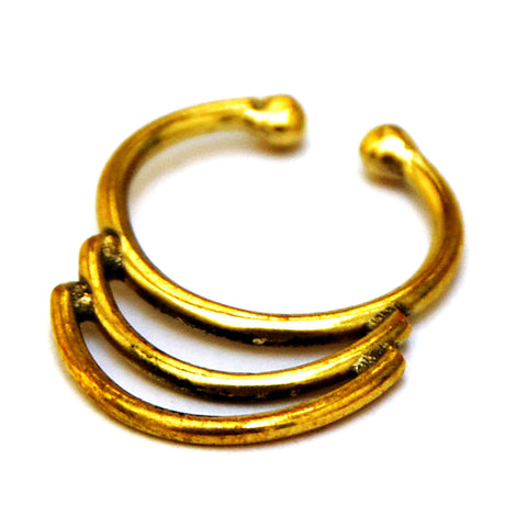 Brass Indian Septum Ring
