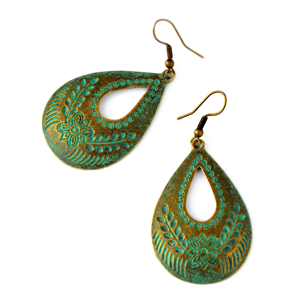 Boho tribal earrings