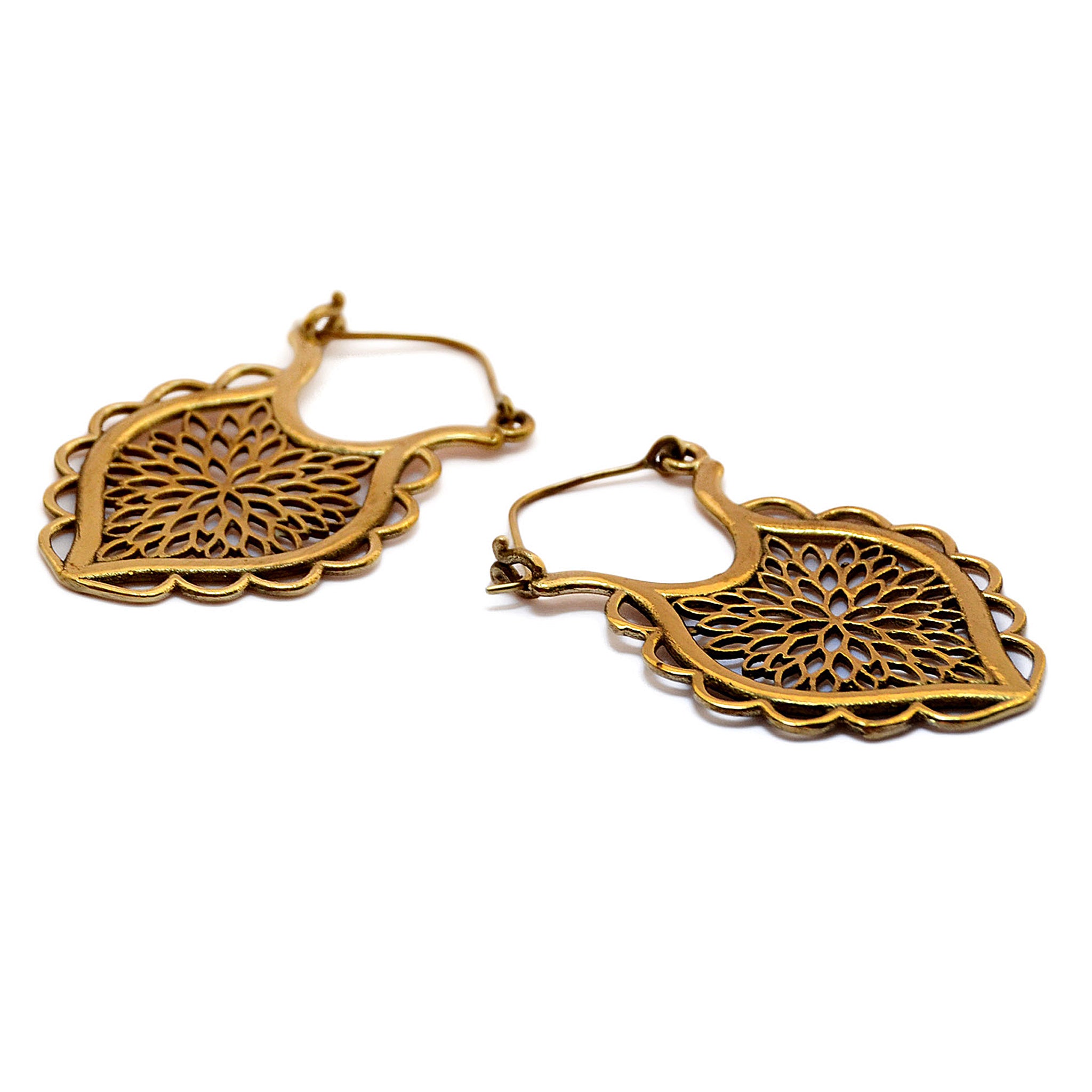 Gypsy earrings gold