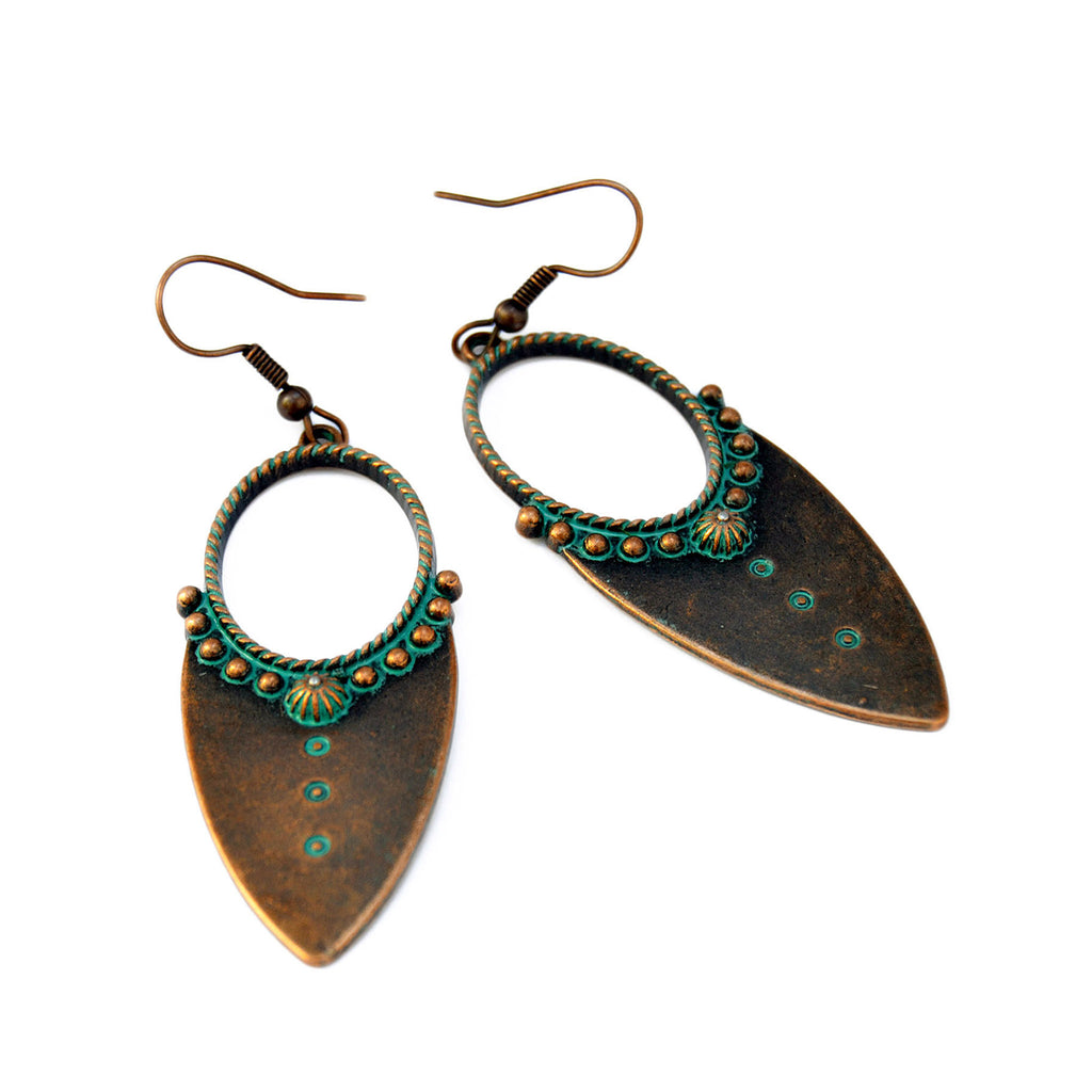 Moroccan drop earrings