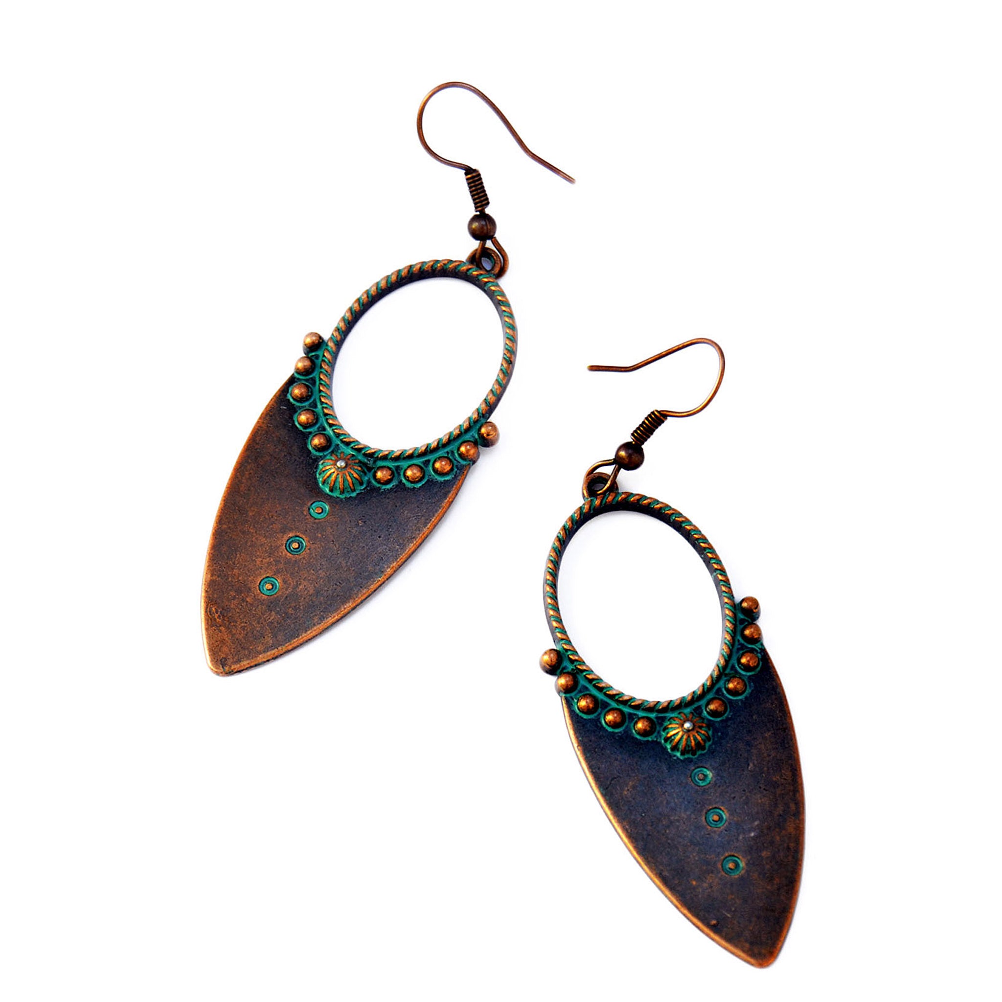 Ethnic moroccan earrings