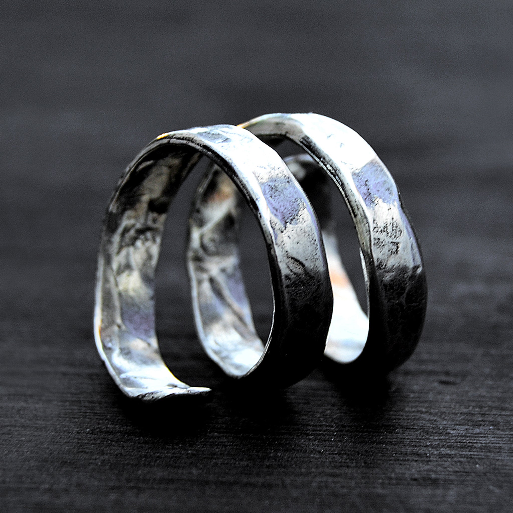  Silver wrap ring