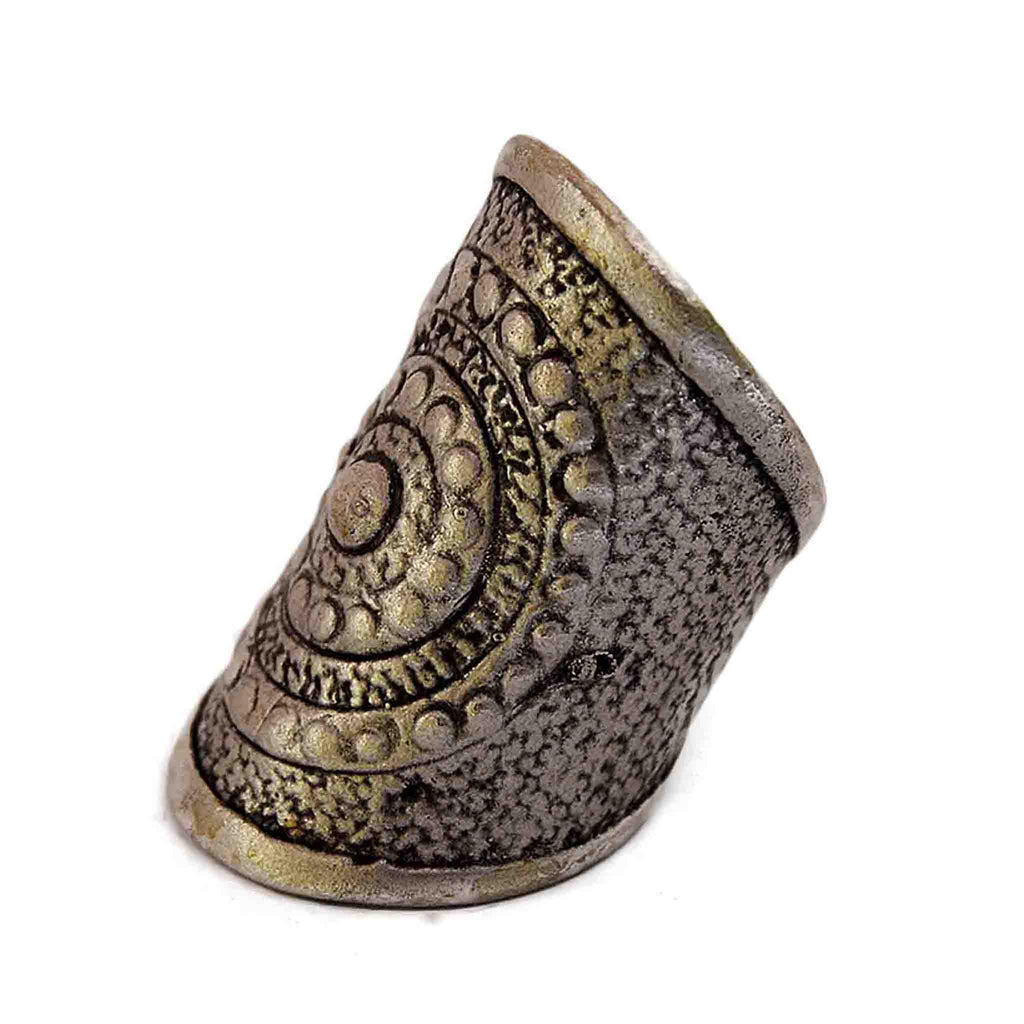 Aztec finger ring