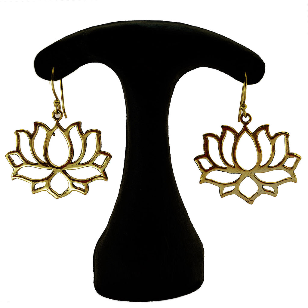 Gypsy lotus earrings