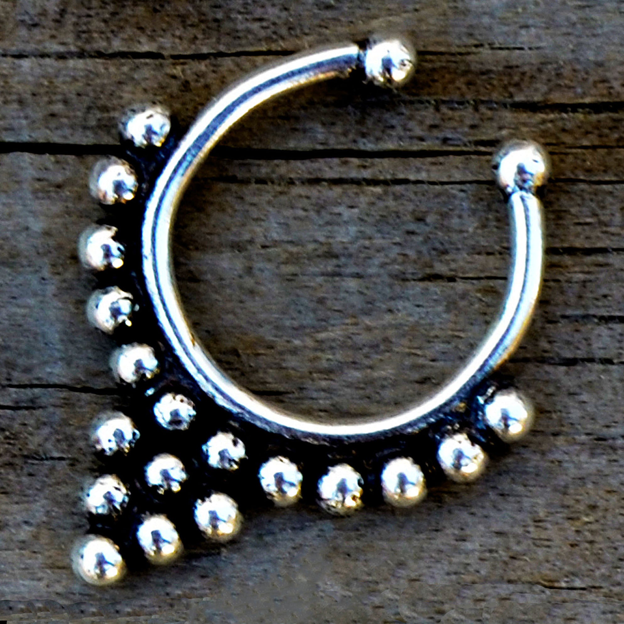 Silver Septum Ring