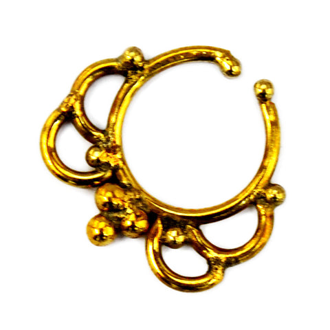 Ornate Septum Ring
