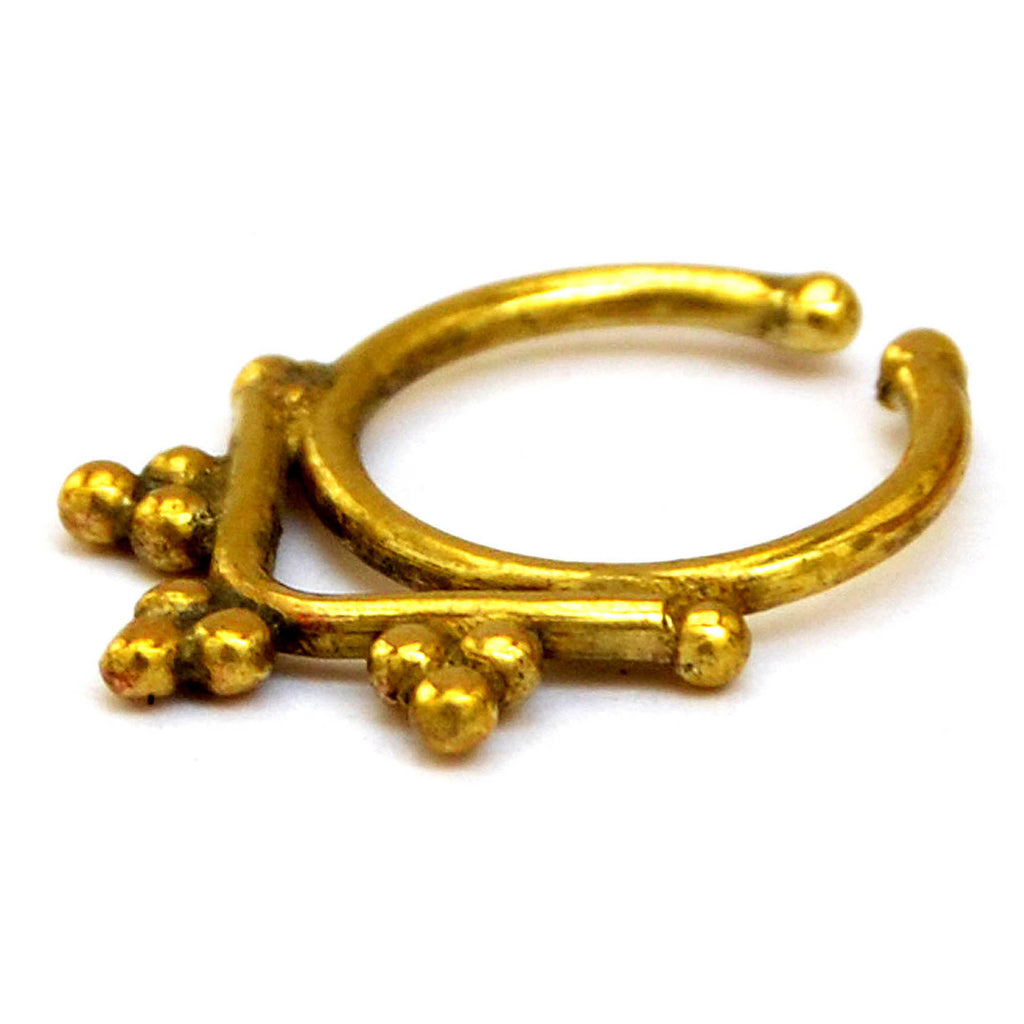 Gold Septum Ring