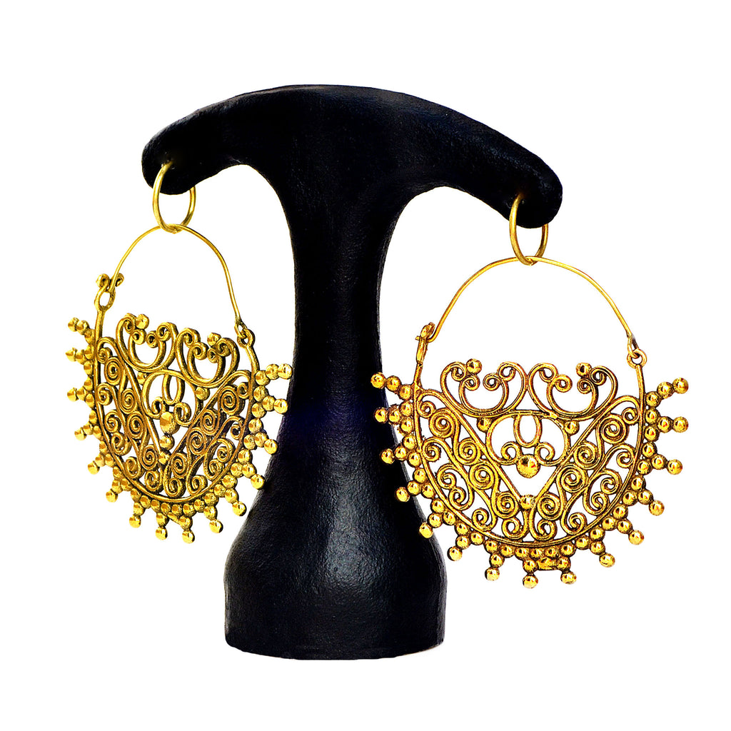 Gypsy tribal earrings