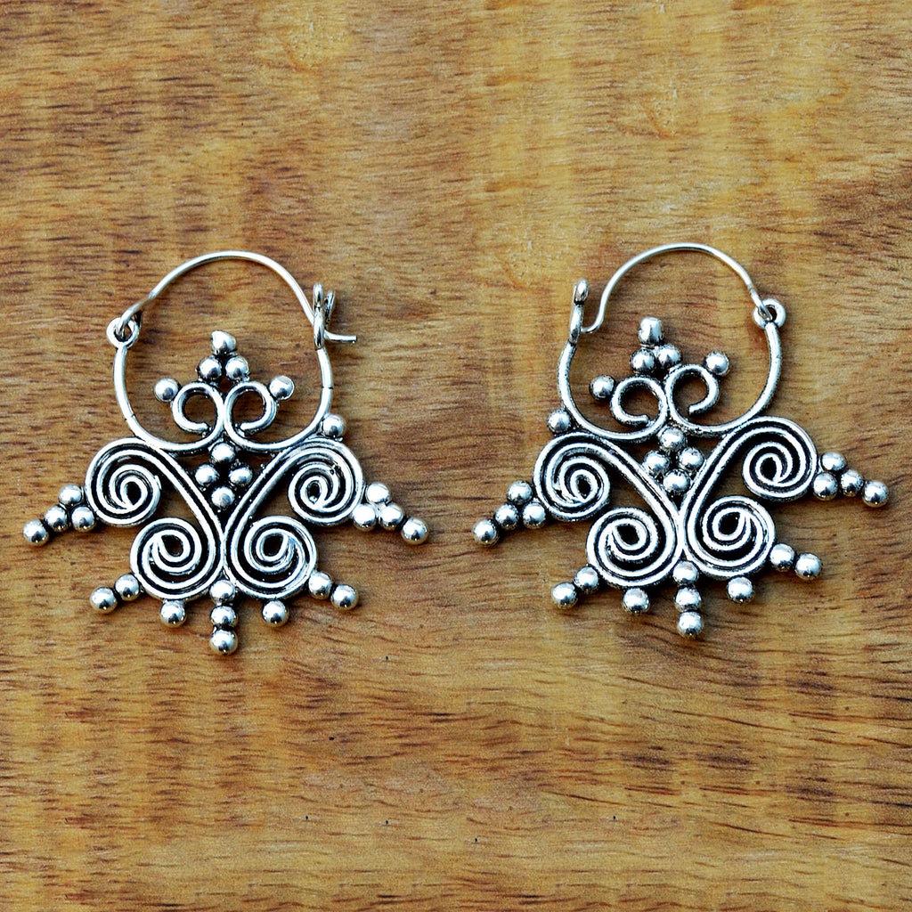 Tribal indian earrings