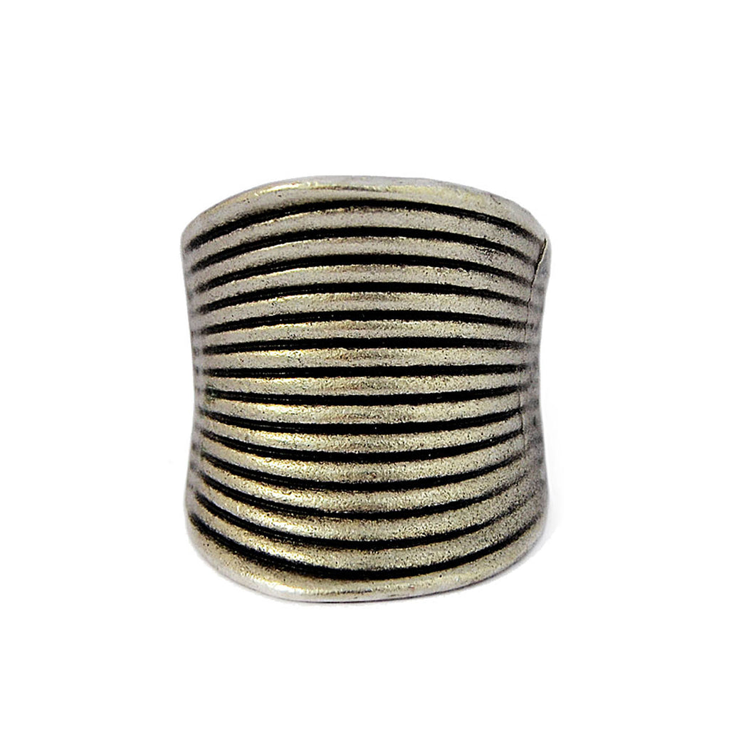 Bohemian striped ring