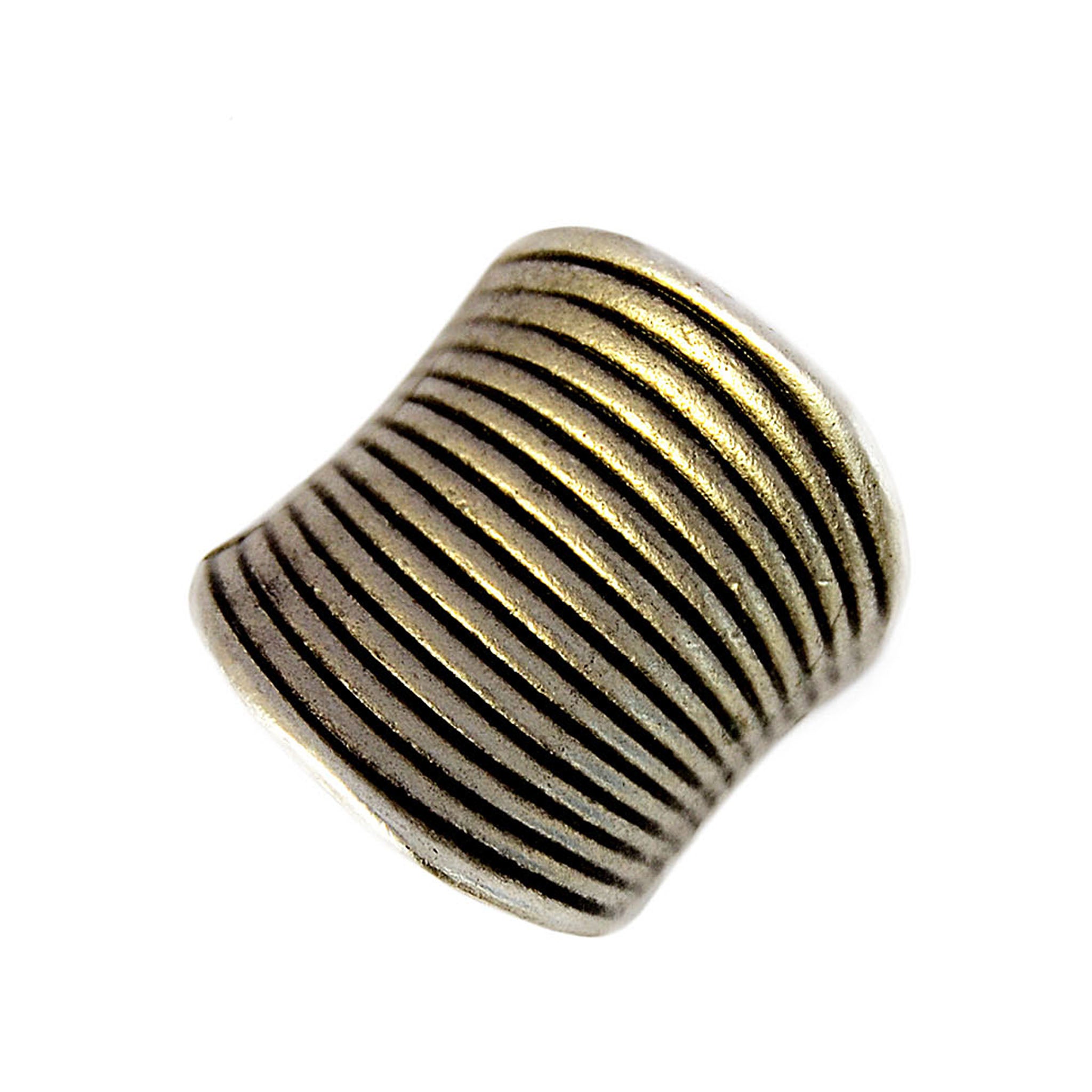 Boho striped ring