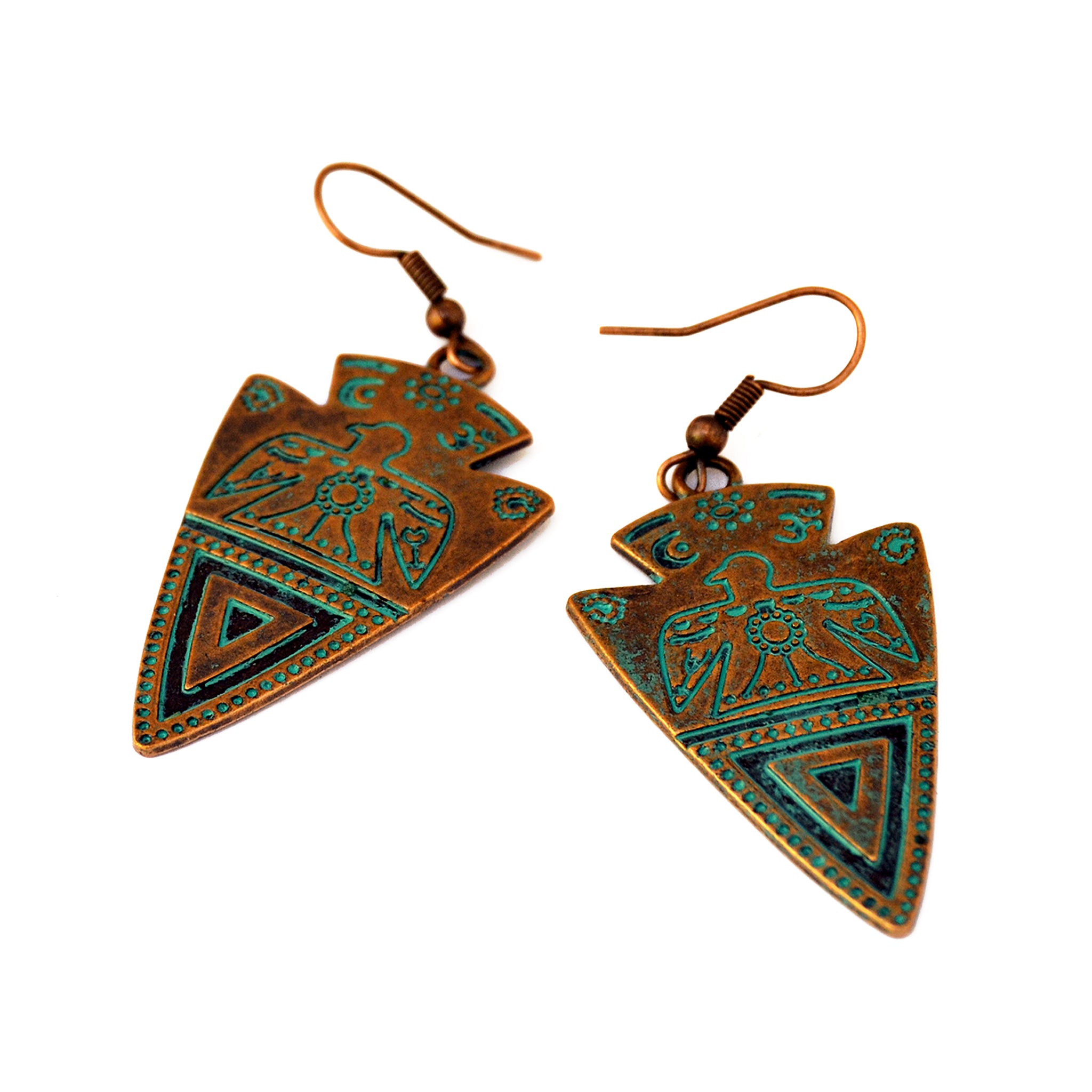 Ancient mexico earrings