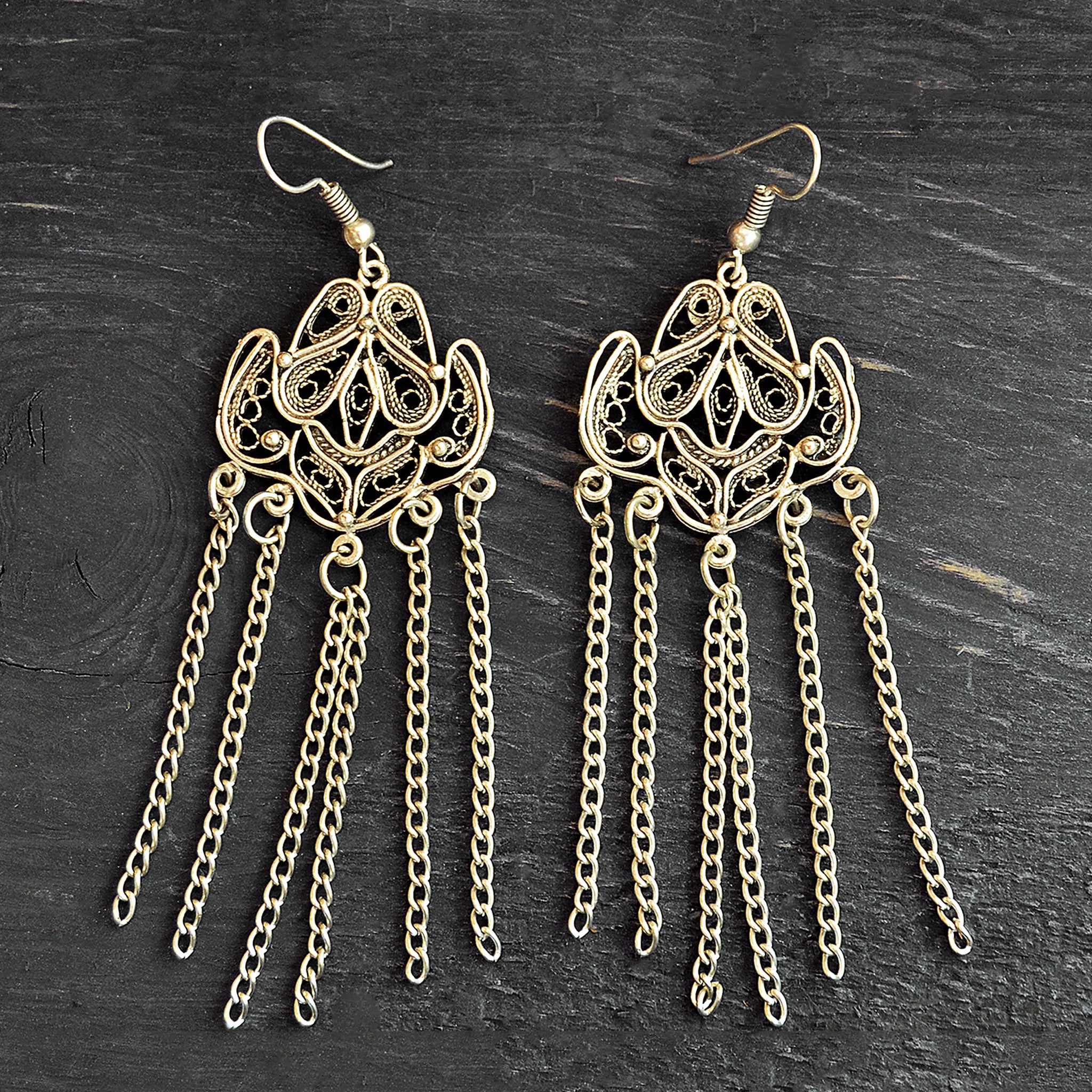 Ottoman filigree earrings