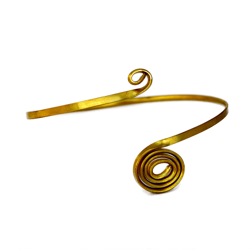 Golden spiral armlet