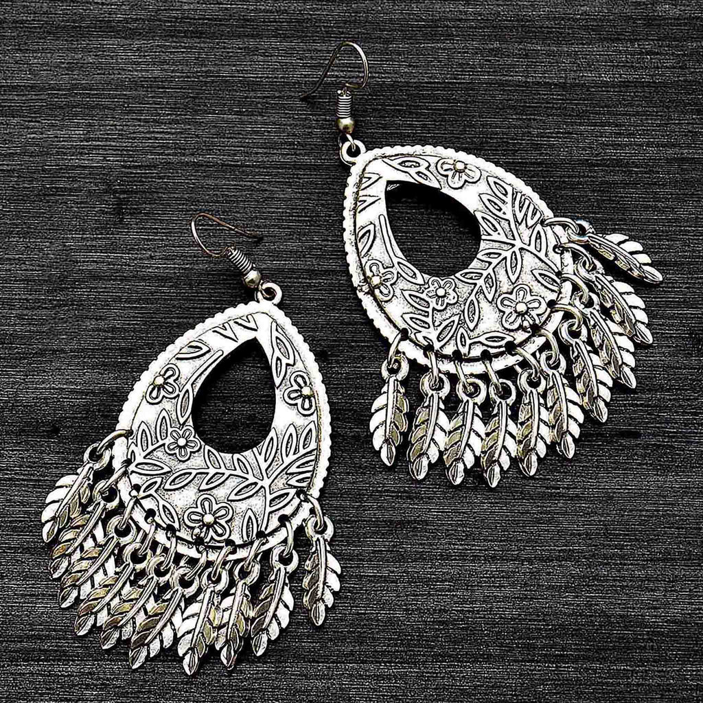 Gypsy tassel earrings