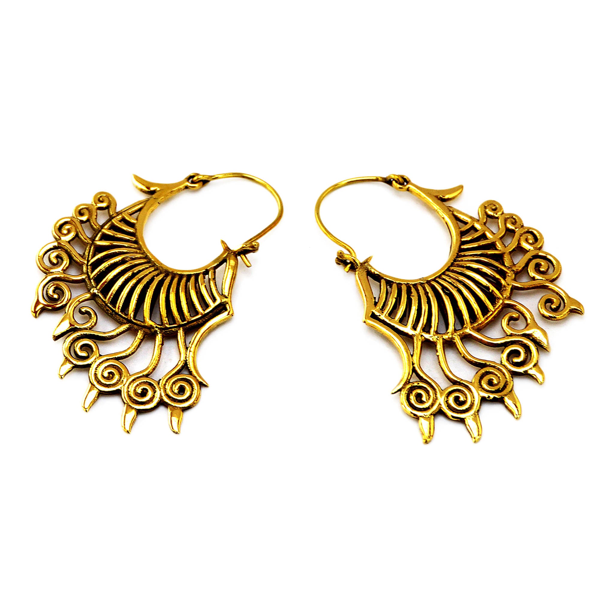 Tribal dangle earrings