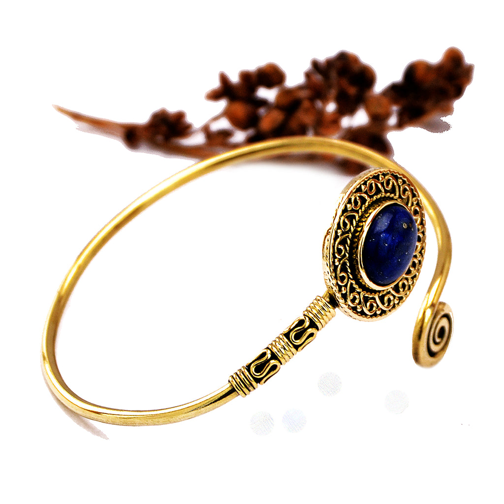 Indian brass bracelet