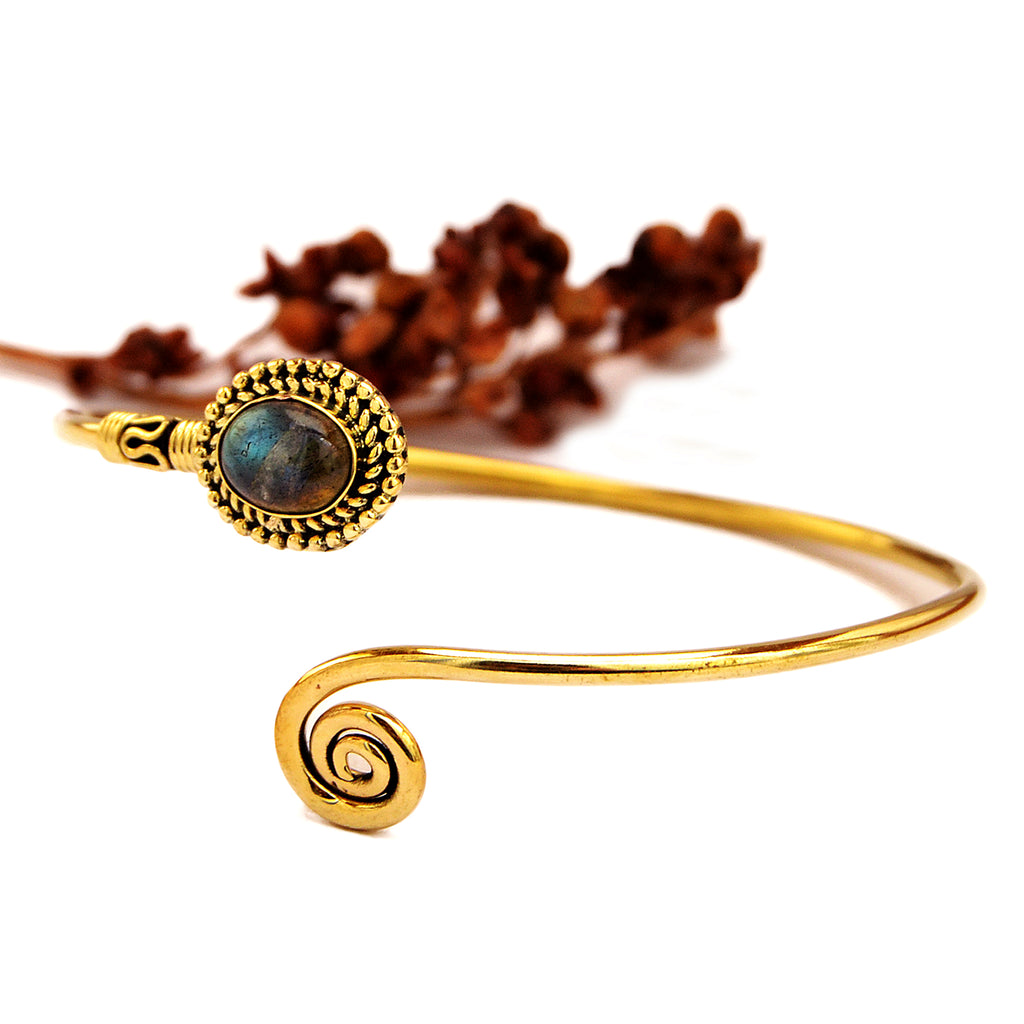Bohemian bracelet with gemstone