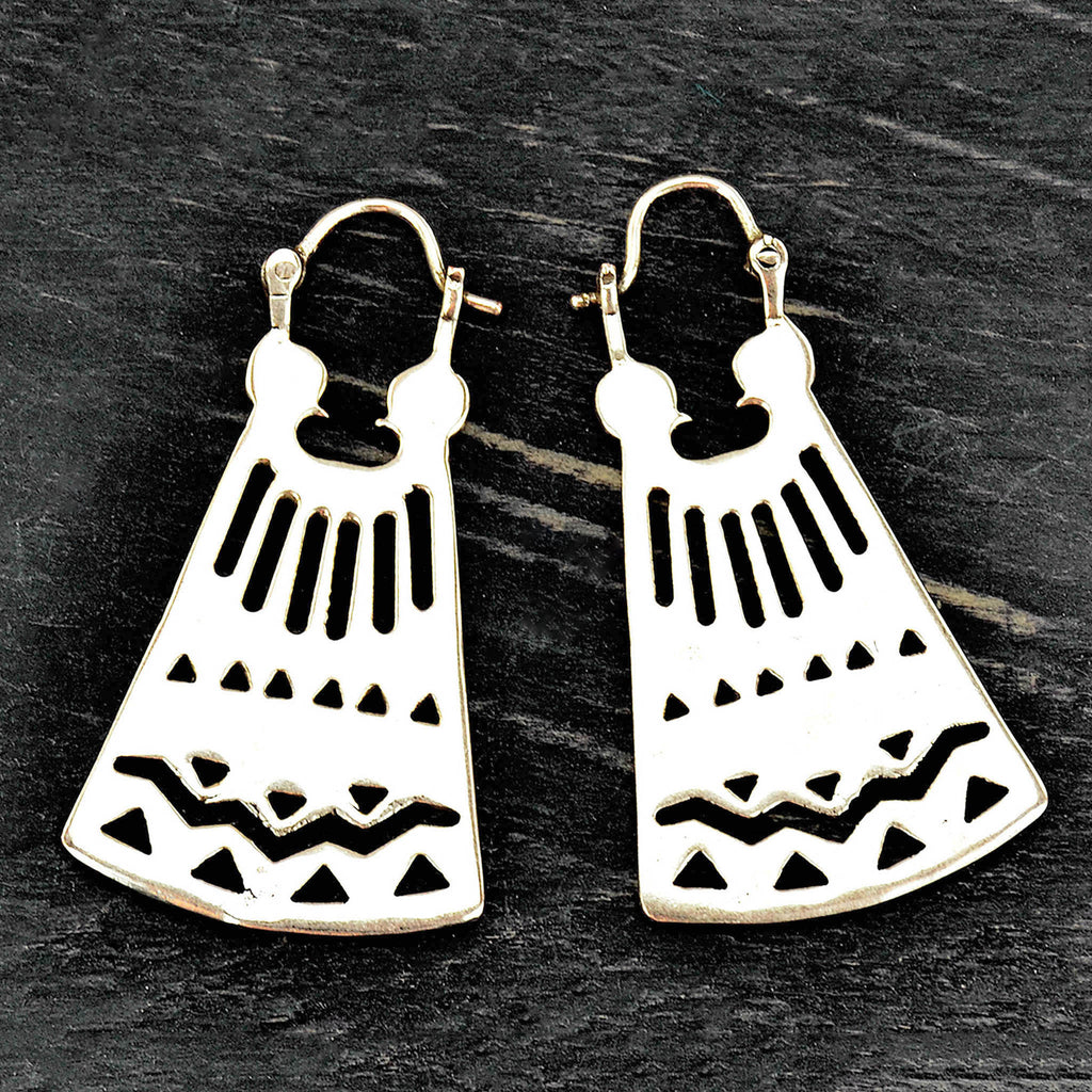 Ethnic aztec earrings