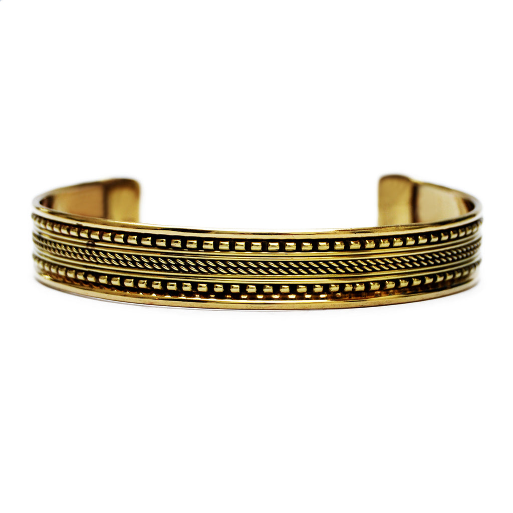 Brass indian bracelet