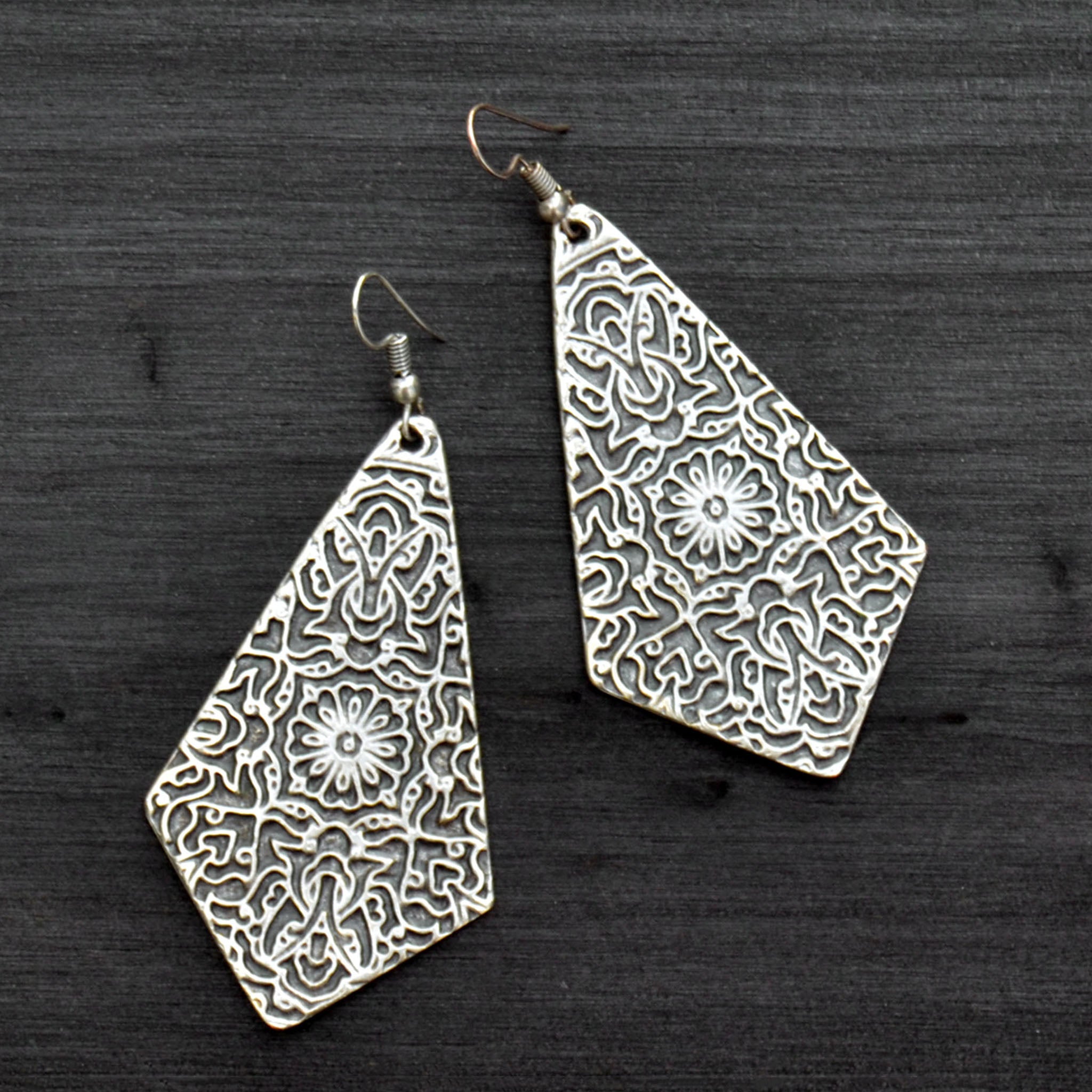 Boho tribal earrings