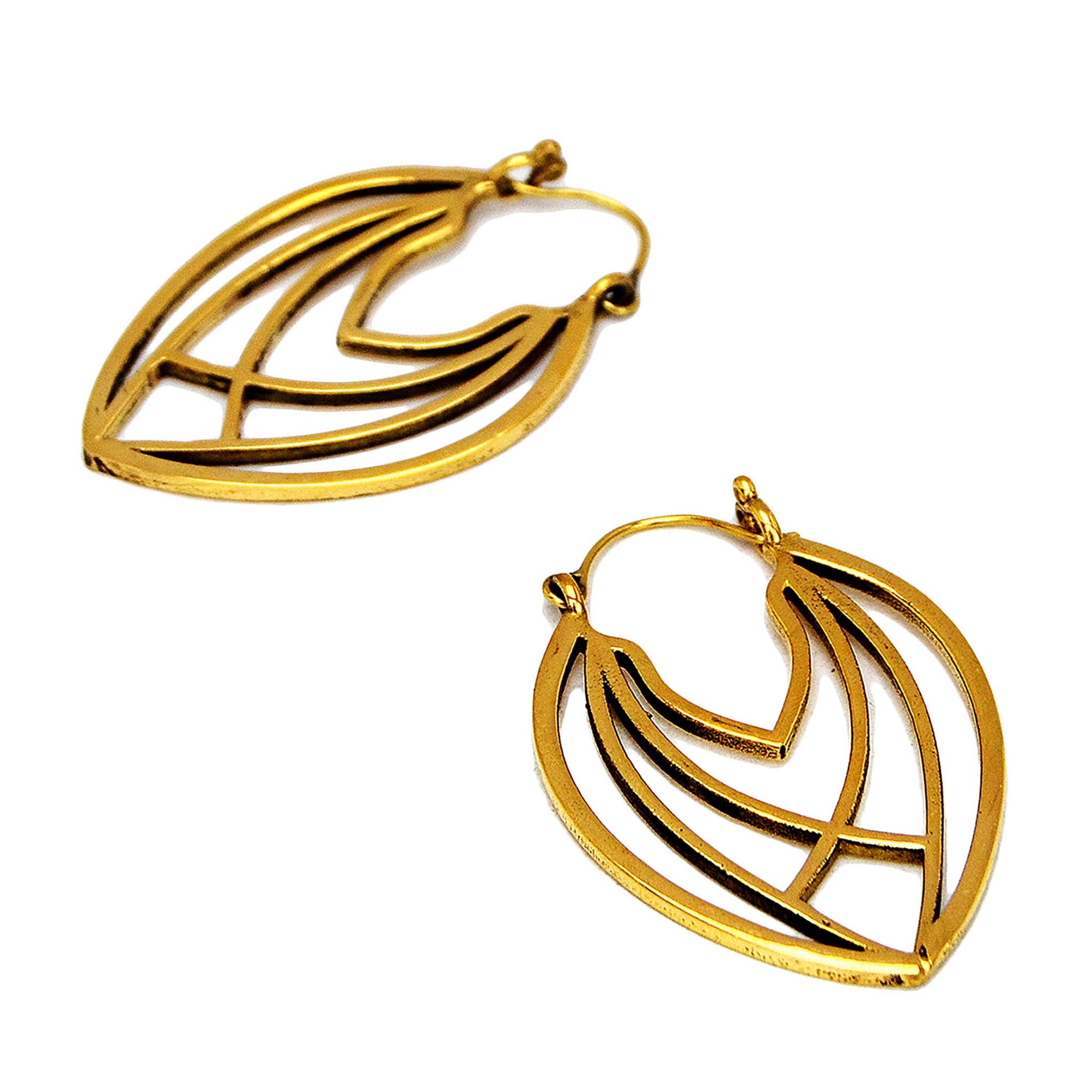 Tribal geometric earrings
