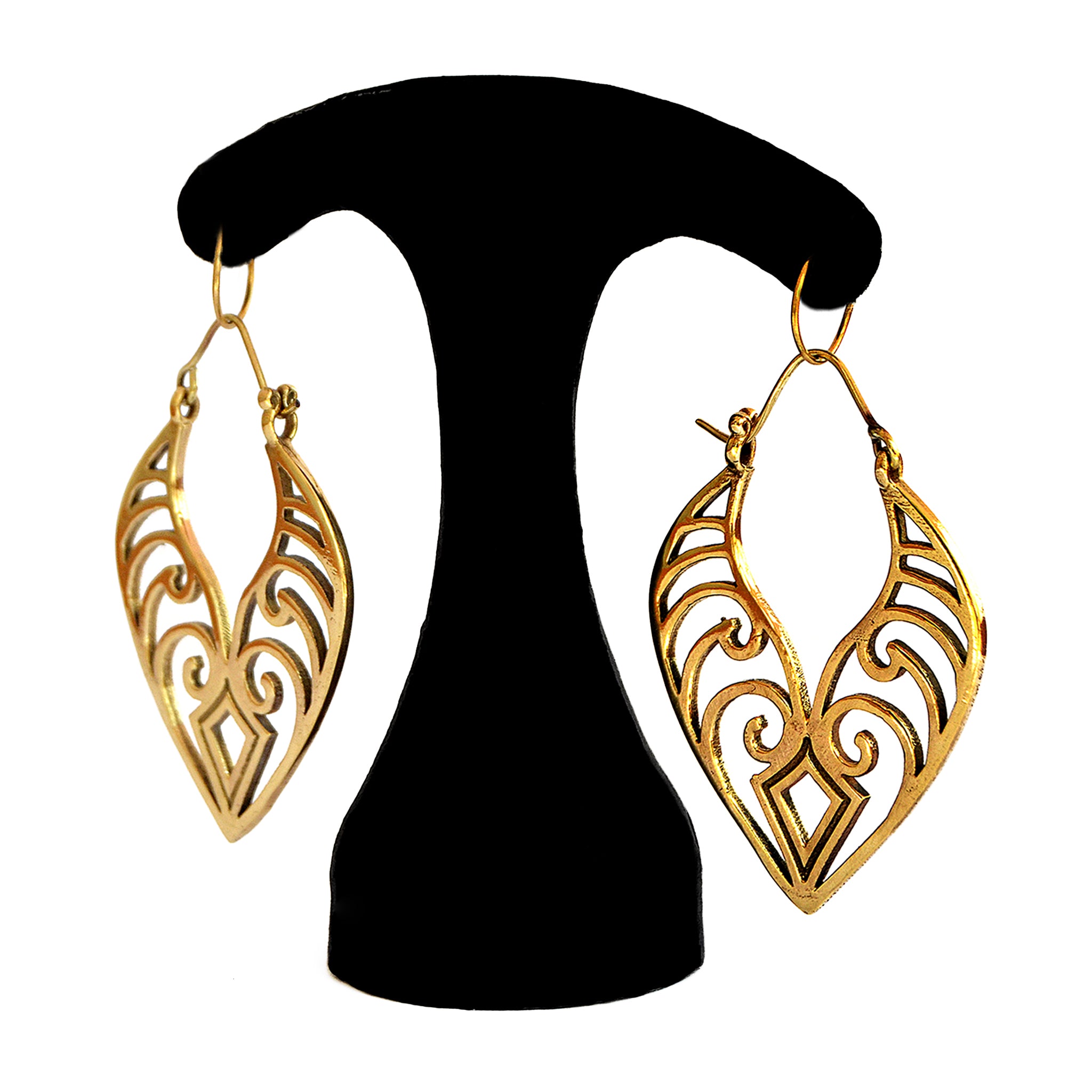 Large bohemian earrings