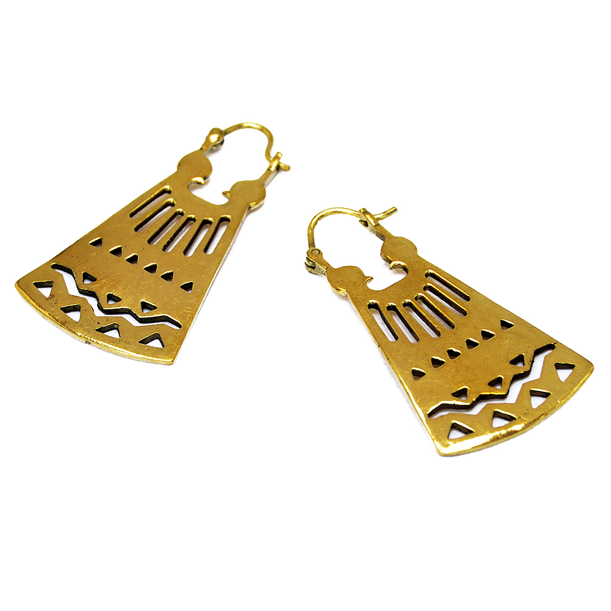 aztec earrings