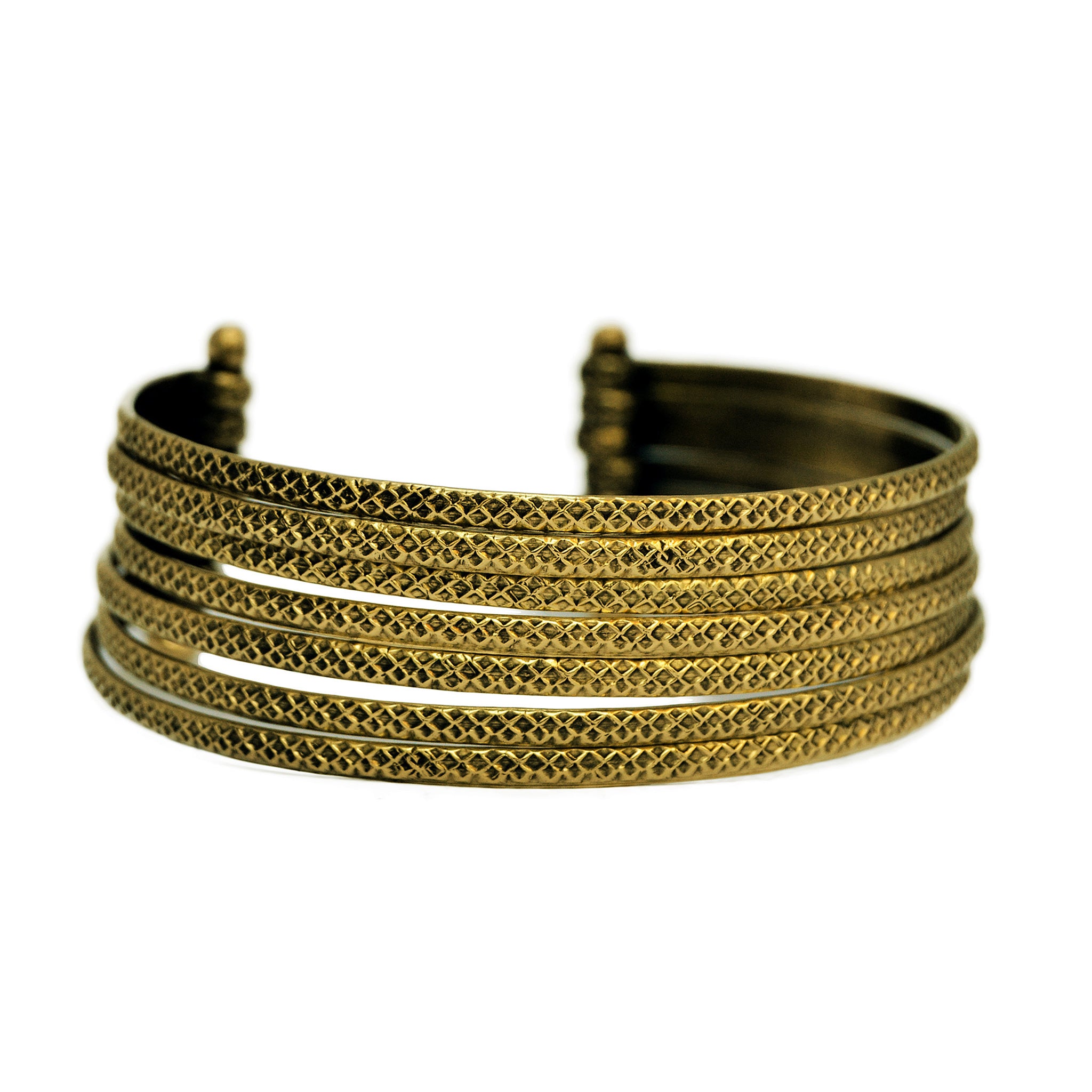 Gold multi bangles bracelet