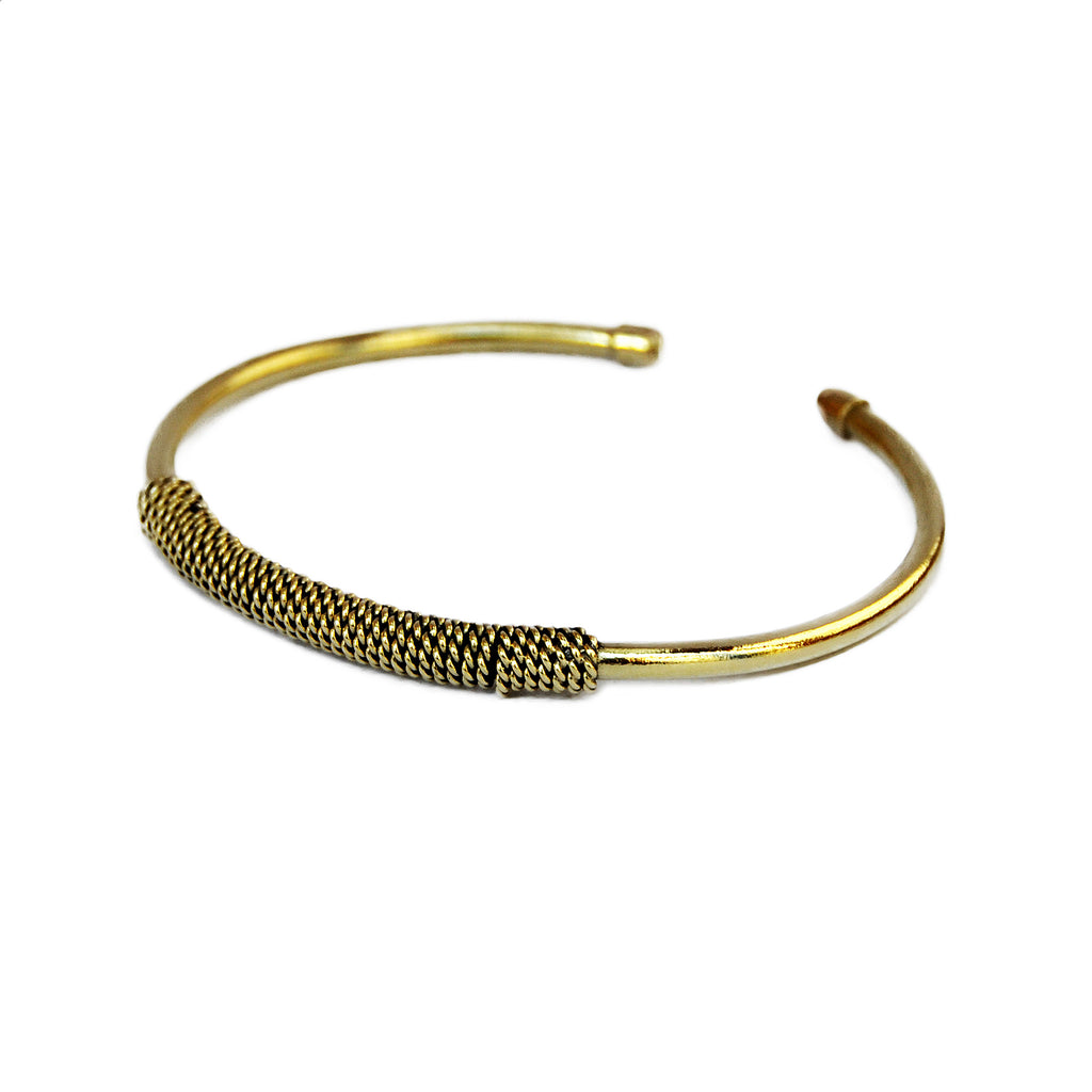 Adjustable gold bracelet