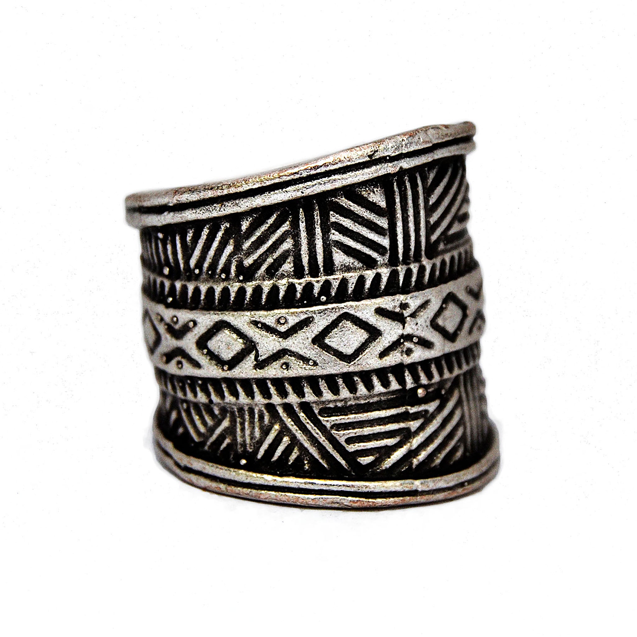 Silver tuareg ring