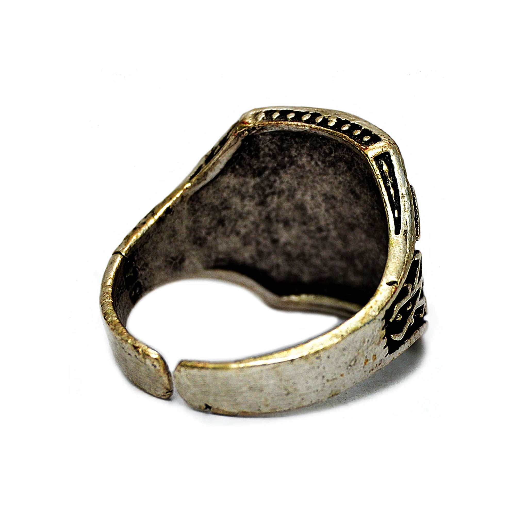 Adjustable celtic ring