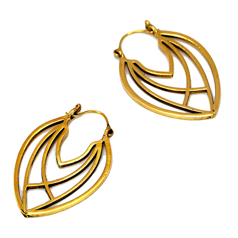 Indian geometric earrings