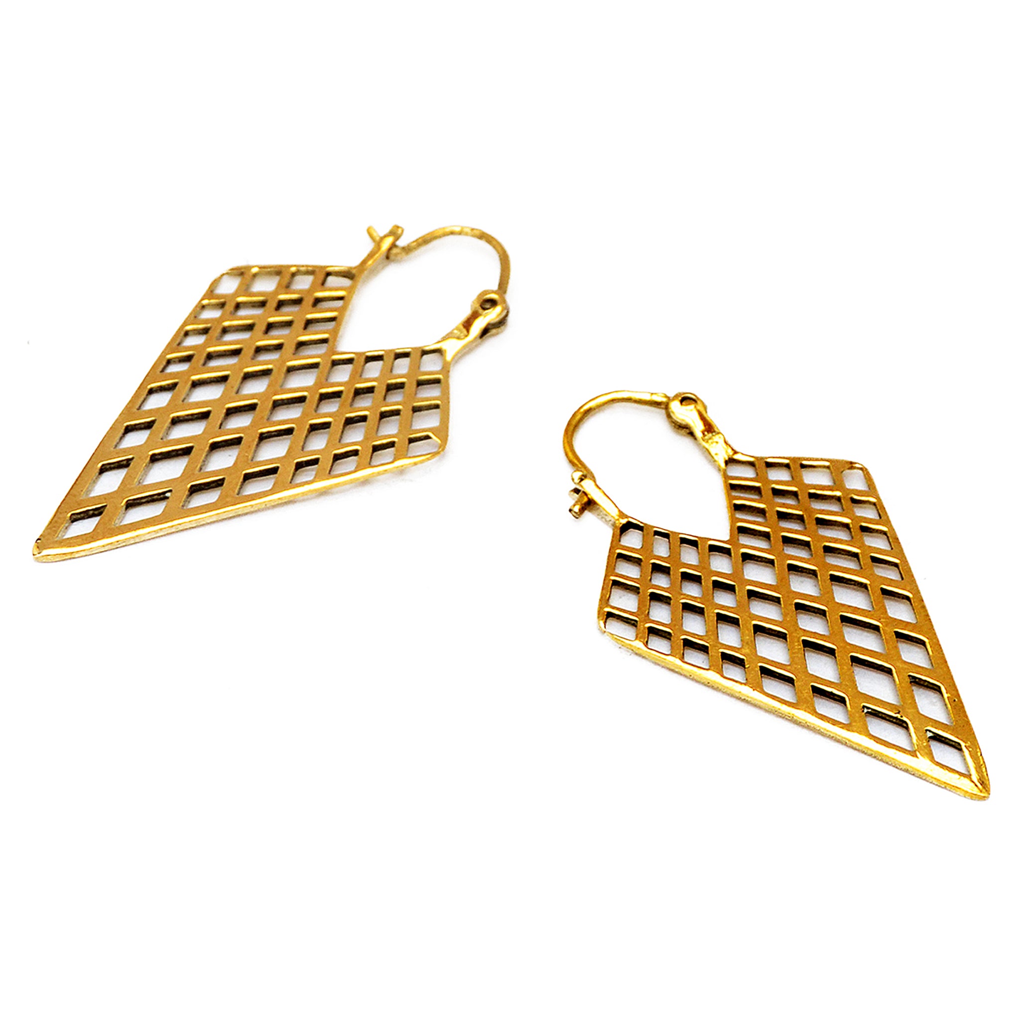 Boho triangle earrings