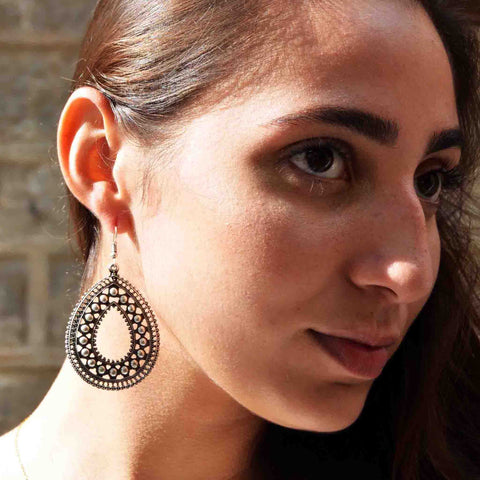 Gypsy drop earrings