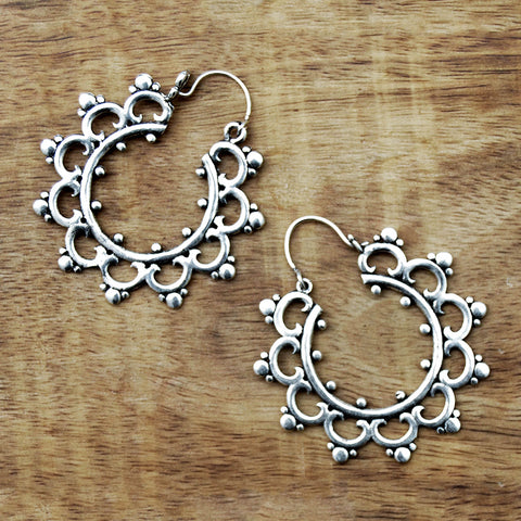 Gypsy mandala earrings