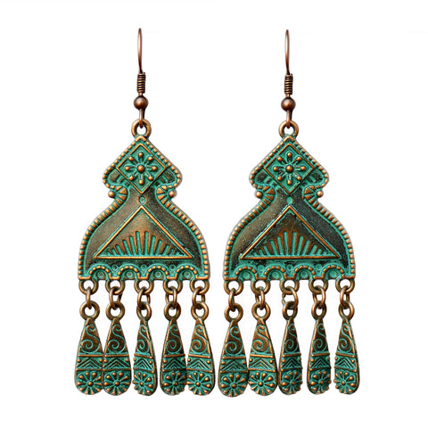 Dangly arabic earrings