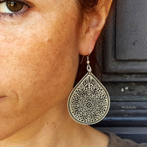 Ottoman drop earrings