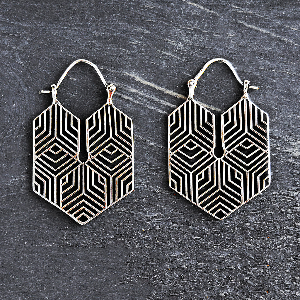 Geometric earrings