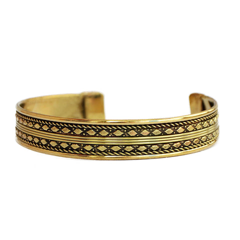 Brass indian bracelet