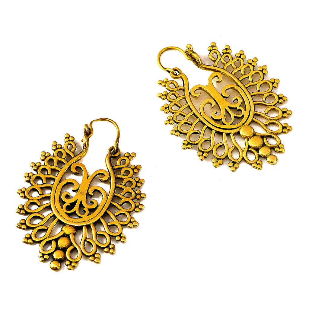 Vintage indian earrings